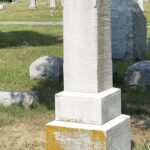 dirty grave monument